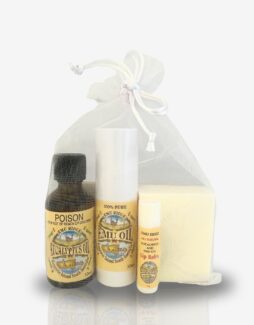gift pack eucalyptus oil (50ml), landscape soap, lip balm and emu oil (30ml airless pump)