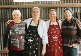 Two Generations United at Clifford's Honey Farm